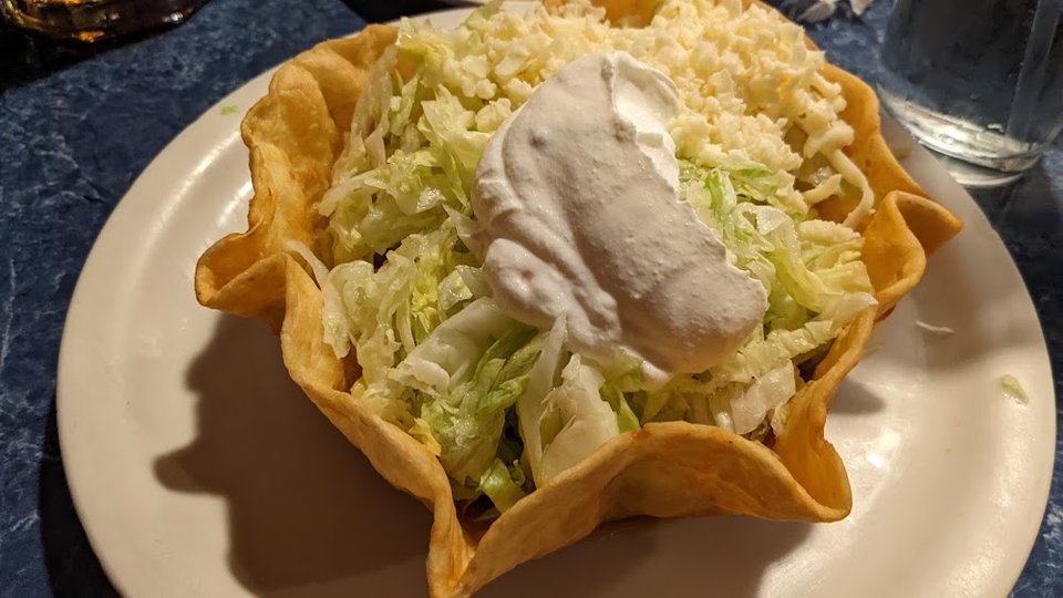 Taco Salad with Chicken